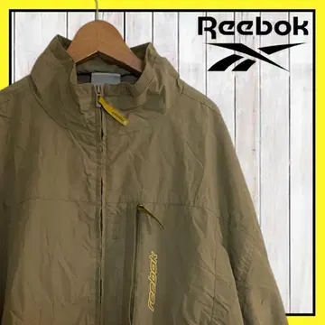 Reebok 카키 나일론 자켓