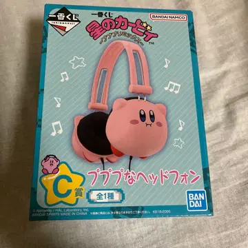 반다이 커비 푸푸푸 헤드폰 C상