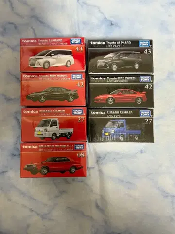 토미카 프리미엄 출시 기념 사양과, 일반ver 세트