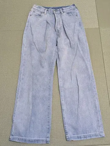 [ Spick & Span ] 스트레이트 데님 라이트 블루 5 1/2