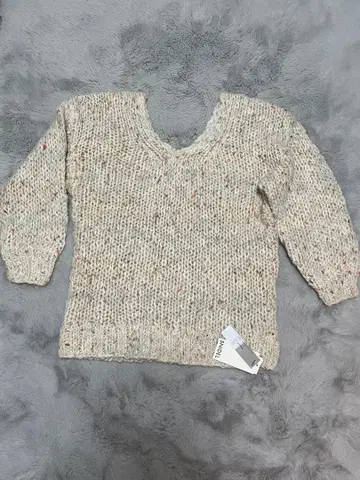 SNIDEL 아이보리 택 포함 새상품 긴팔 니트 스웨터 F 사이즈