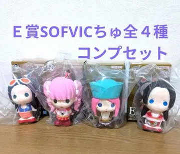 제일복권 원피스 메모리즈 오브 히로인즈 E상 SOFVIC츄 전 4종 세트