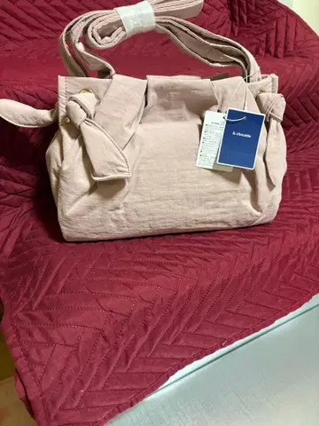 사만다 타바사, 슈에트 리본 포함 토트백 핑크