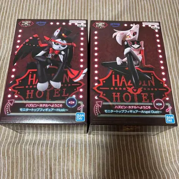 해즈빈 호텔에 오신 것을 환영합니다 모니터 탑 피규어 허스크 엔젤 더스트