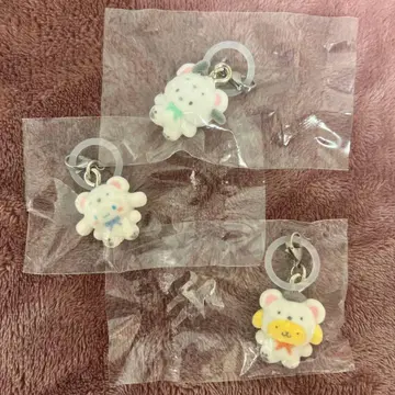 산리오 메지루시 액세서리 복슬복슬 스노우 포차코 폼폼푸딩 시나몬