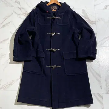 [ 초레어 ] 폴 스튜어트 헤링본 더플 코트 무어 브룩 네이비