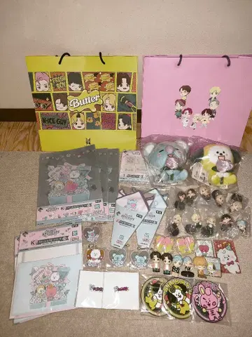 BTS BT21 TiNY TAN 캐릭터 굿즈 세트