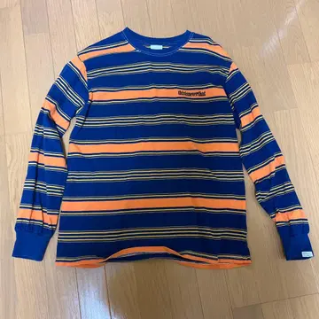 thisisneverthat 스트라이프 긴팔 티셔츠 S