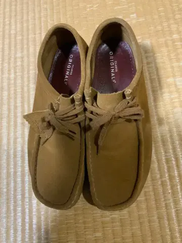 Clarks Originals 스웨이드 왈라비 부츠 브라운 26.5cm