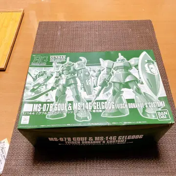 건담 프라모델 MS-07B GOUF & MS-14G GELGOOG