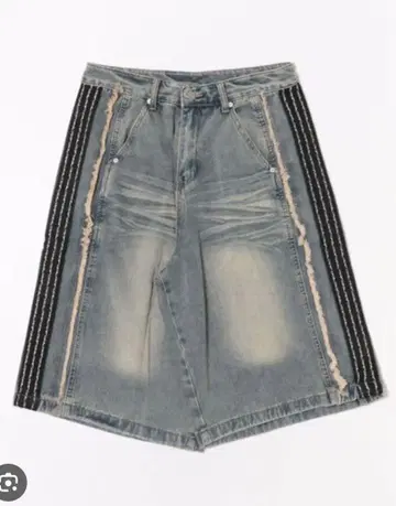 NOT4NERD Thorns Line Cut Off Shorts