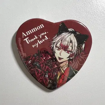 악마고양이 난자타운 아몬 하트 캔뱃지
