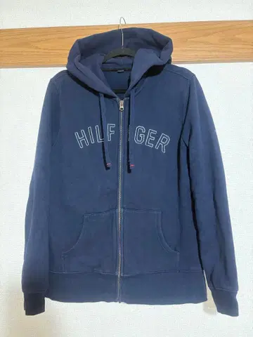 TOMMY HILFIGER 집업 후드티 네이비