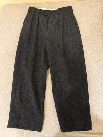 Steven Alan 쿠키 크로스 인투 플리츠 드레스 트라우저