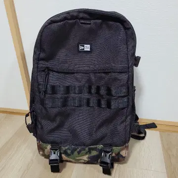 NEW ERA 뉴에라 백팩 블랙 x 카모플라주 백팩
