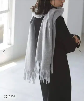 Noble 노블 오리지널 캐시미어 스톨 그레이 A