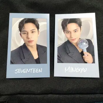 세븐틴 민규 인스턴트 사진