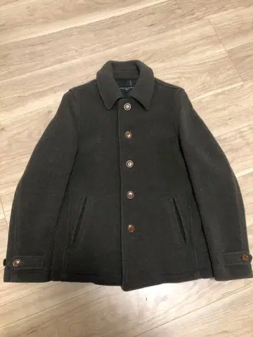 SHIPS 멜톤 싱글 피코트