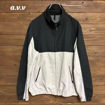 [ 아베베 ] a.v.v 블랙/그레이 점퍼 블루종 M