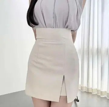 브랜드 (elma) 하이웨스트 미니 스커트