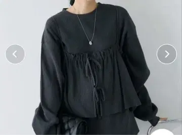 프릭스스토어 와플 롱T 뷔스티에 세트