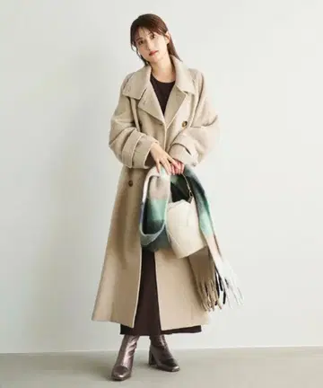 COCODEAL 코코딜 울 트렌치코트