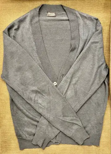 [ Drumohr ] 가디건 이탈리아제 사이즈 S 블루