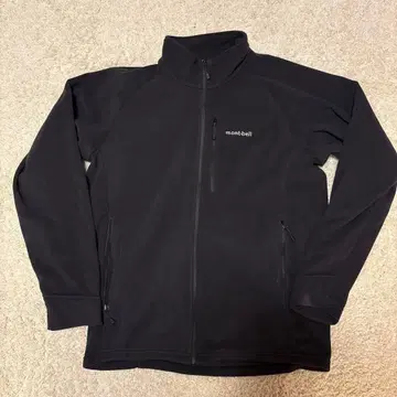 mont-bell 블랙 플리스 샤미스 자켓 L