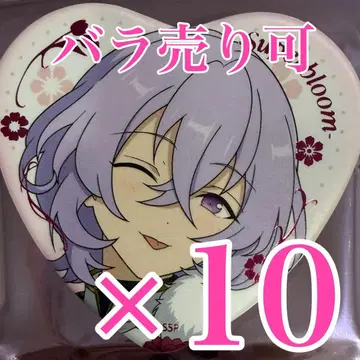 유메 스타포니 하트 캔뱃지 Superbloom E 앙스타