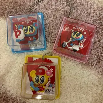 [ 헤이세이 레트로 ] 피자라 콜라 엔젤 블루 입체 피규어 키링