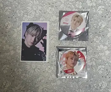 초특급 유키 캔뱃지 트레이딩 카드