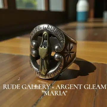 RUDE GALLERY x ARGENT GLEAM 'MARIA' 반지