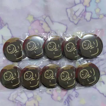 셰린 버건디 캔뱃지 세트