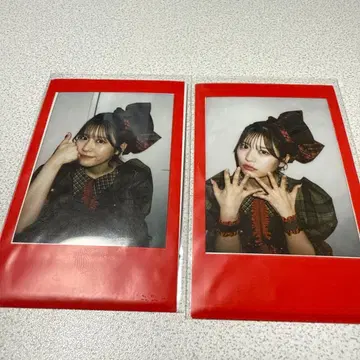 FRUITS ZIPPER 츠키아시 아마네 폴라로이드 2장 세트