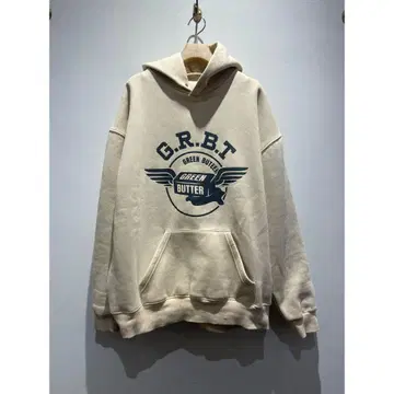 LUCA*GREEN BUTTER*WING FLUFF HOODIE