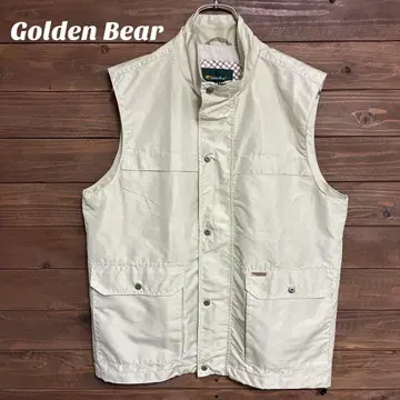 골든 베어 Golden Bear 연두색 베스트 M