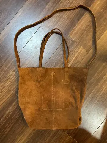 morphee 3WAY MEDIUM TOTE OIL SUEDE BROWN