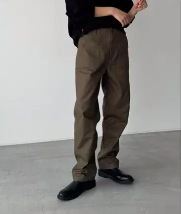 CANAL JEAN 하이웨스트 베이커 팬츠