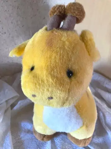 레어 기린 봉제 인형 레트로 새상품급 32cm