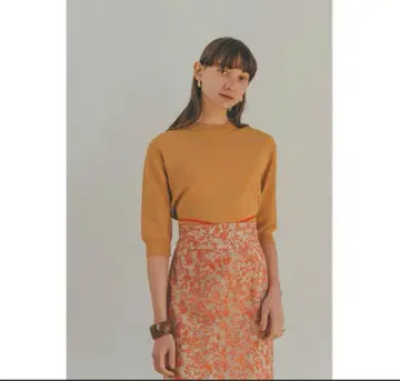 가격 인하 CLANE 상의 컴팩트 니트