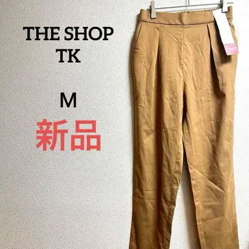 더샵티케이 [ M ] 슬림 스트레이트 팬츠 스트레치 밴딩 포켓