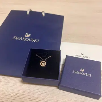 컨디션 최상 스와로브스키 댄싱 크리스탈 목걸이