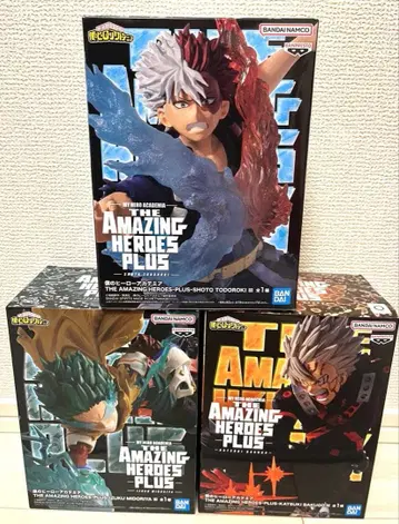 나의 히어로 아카데미아 THE AMAZING HEROES PLUS 3점