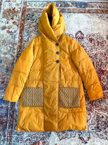 Rejoice inc. 후드 부착 다운 자켓