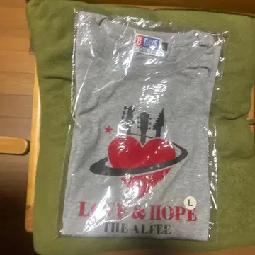 THE ALFEE LOVE & HOPE 티셔츠 L 사이즈