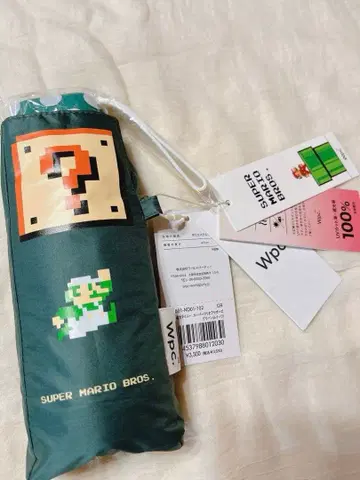 Wpc. 한정품 슈퍼 마리오 접이식 우산 우천 겸용