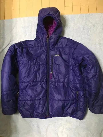 93년 파타고니아 더스 파카 코발트x퍼플 XL 새상품급
