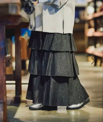 [ 새상품급 ] niko and - 안춴 데님 스커트