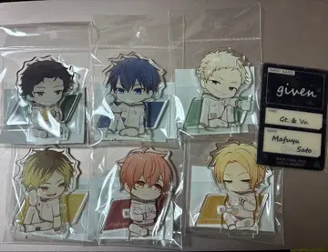 기븐 아크릴 스탠드 6개 세트 새상품 Palude