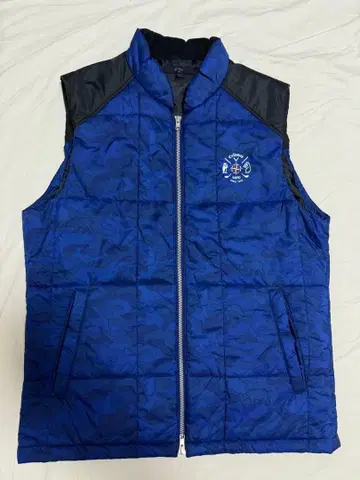 캘러웨이 어패럴 풀 집업 충전솜 베스트 카모플라쥬 남성용 L 사이즈